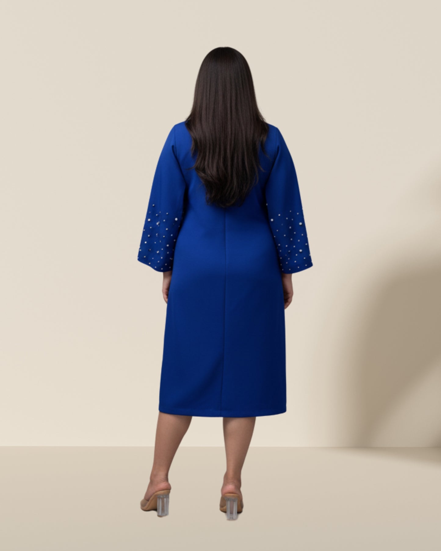 Eternal Pearl blue dress