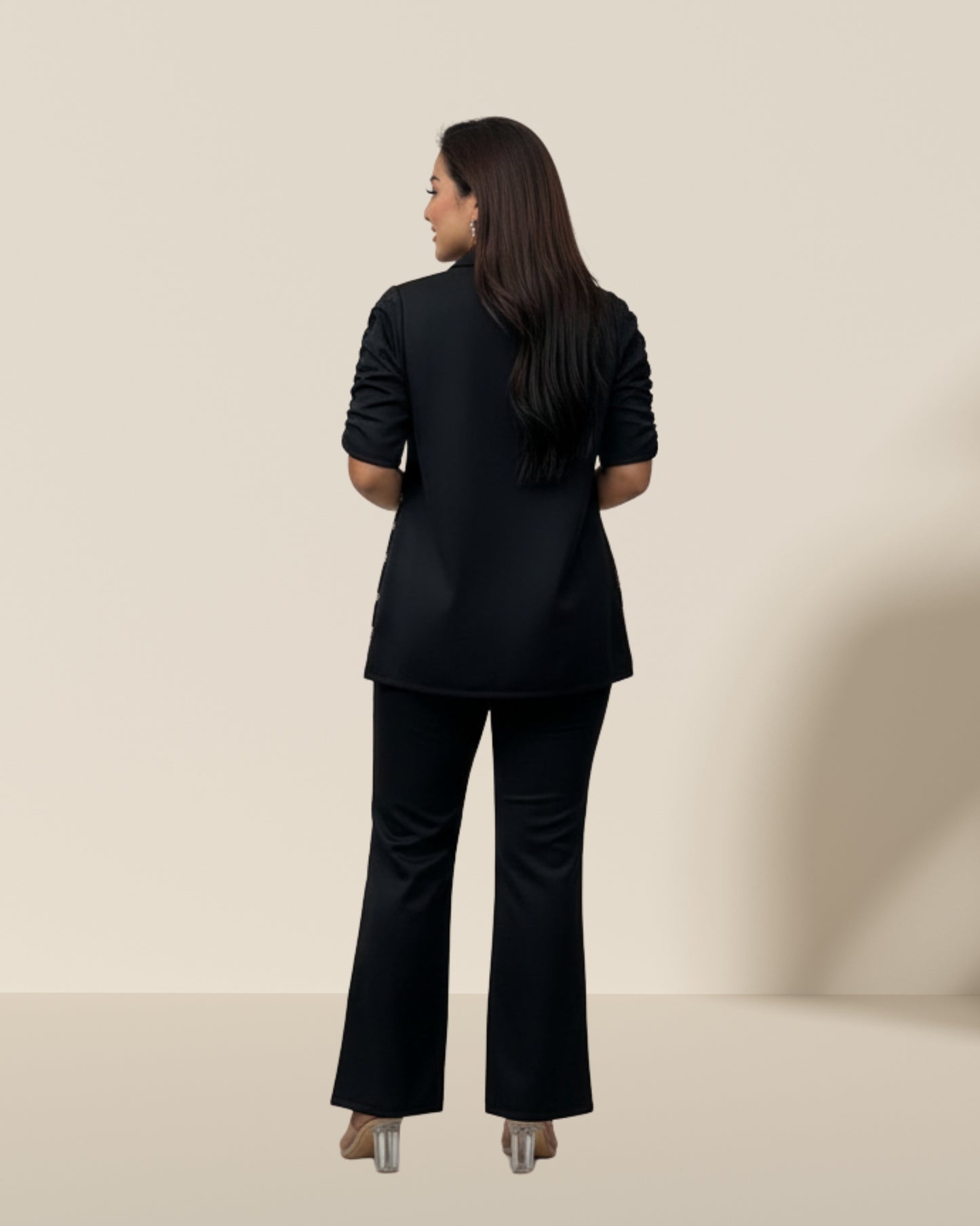 Hexagon black co-ord set