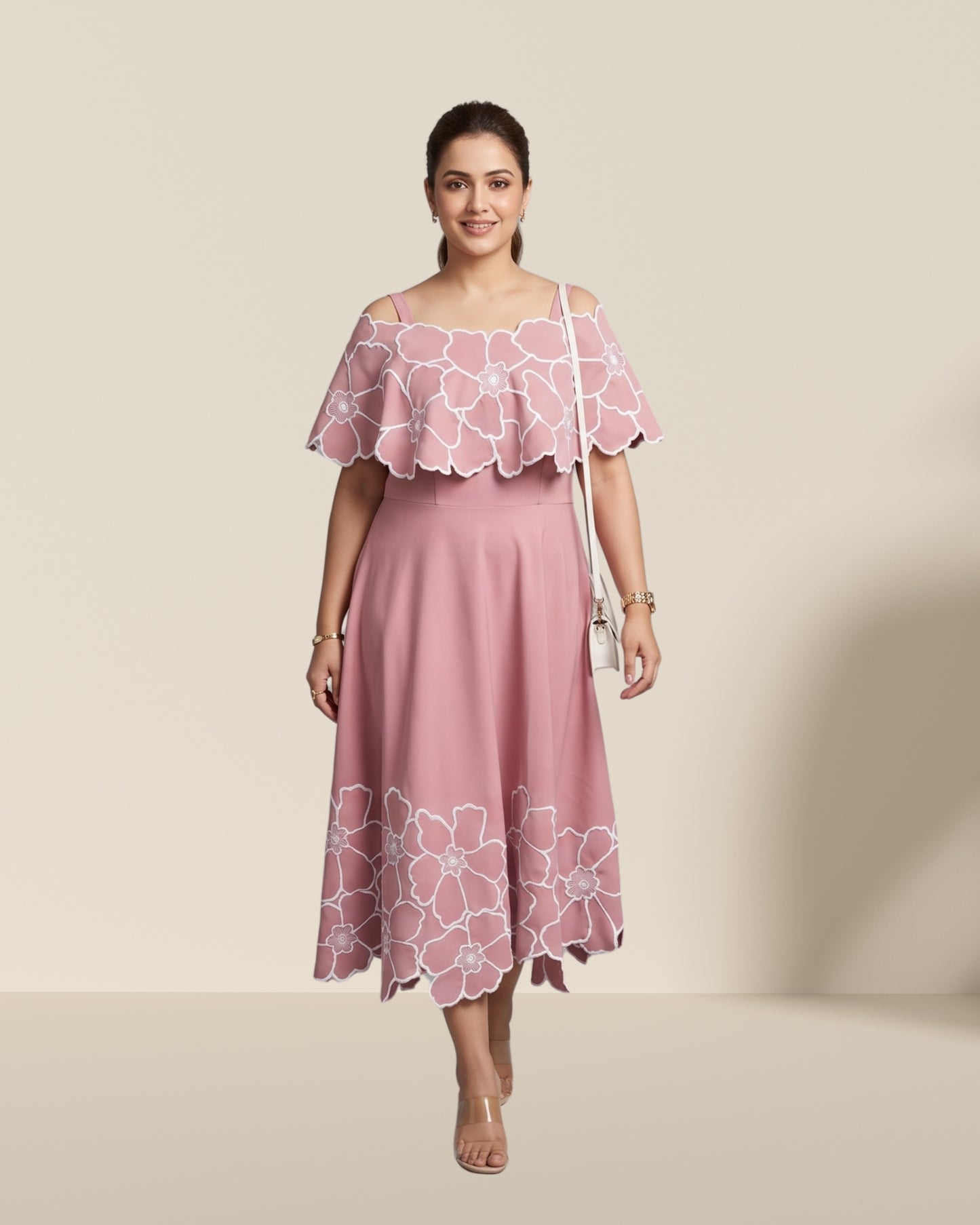 Pink Petal Glow Dress