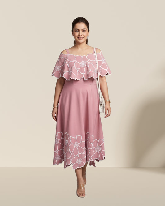 Pink Petal Glow Dress