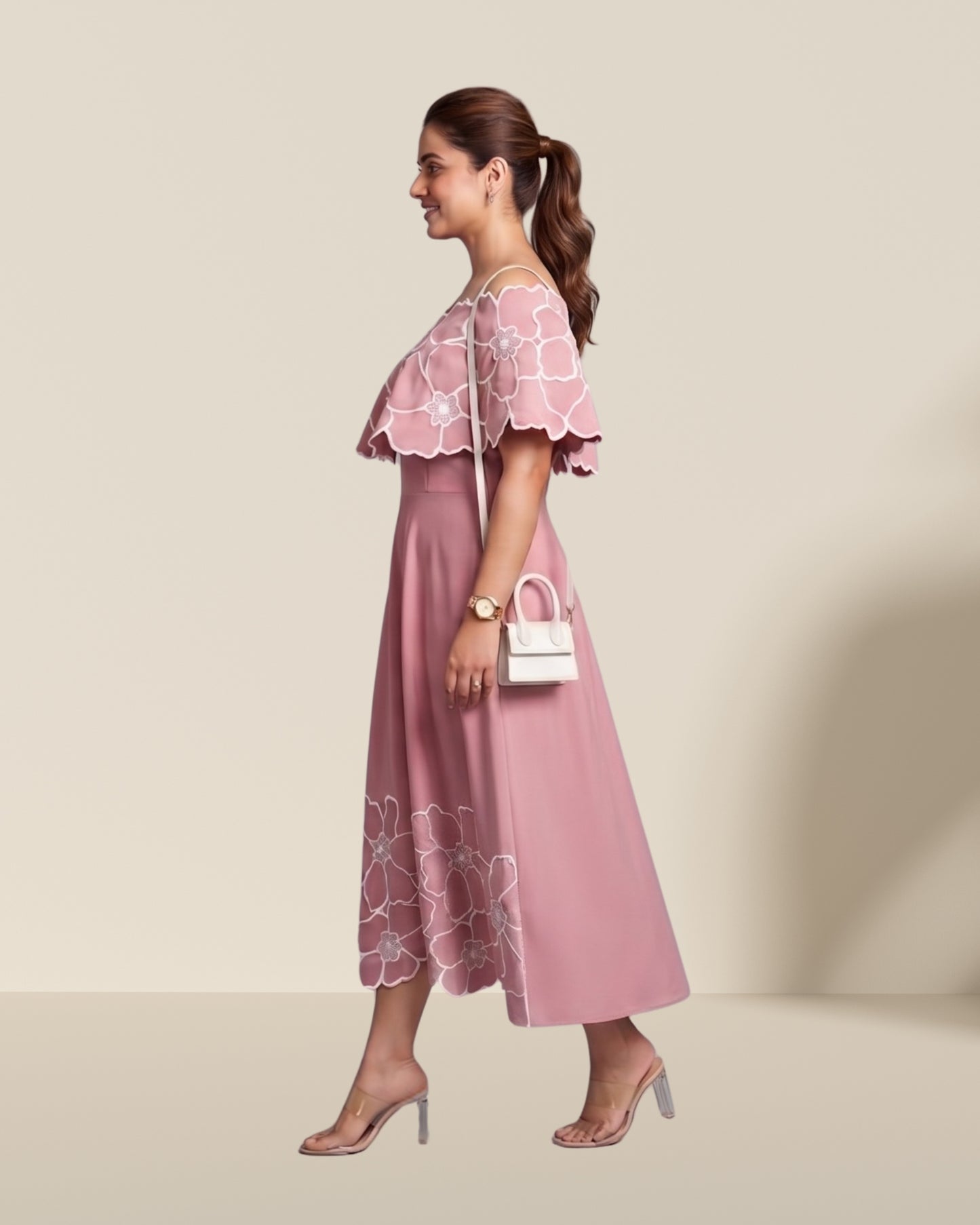 Pink Petal Glow Dress