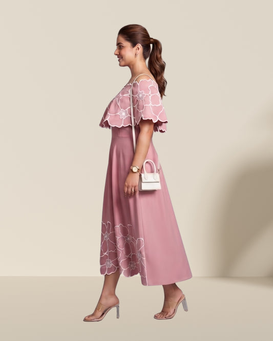 Pink Petal Glow Dress