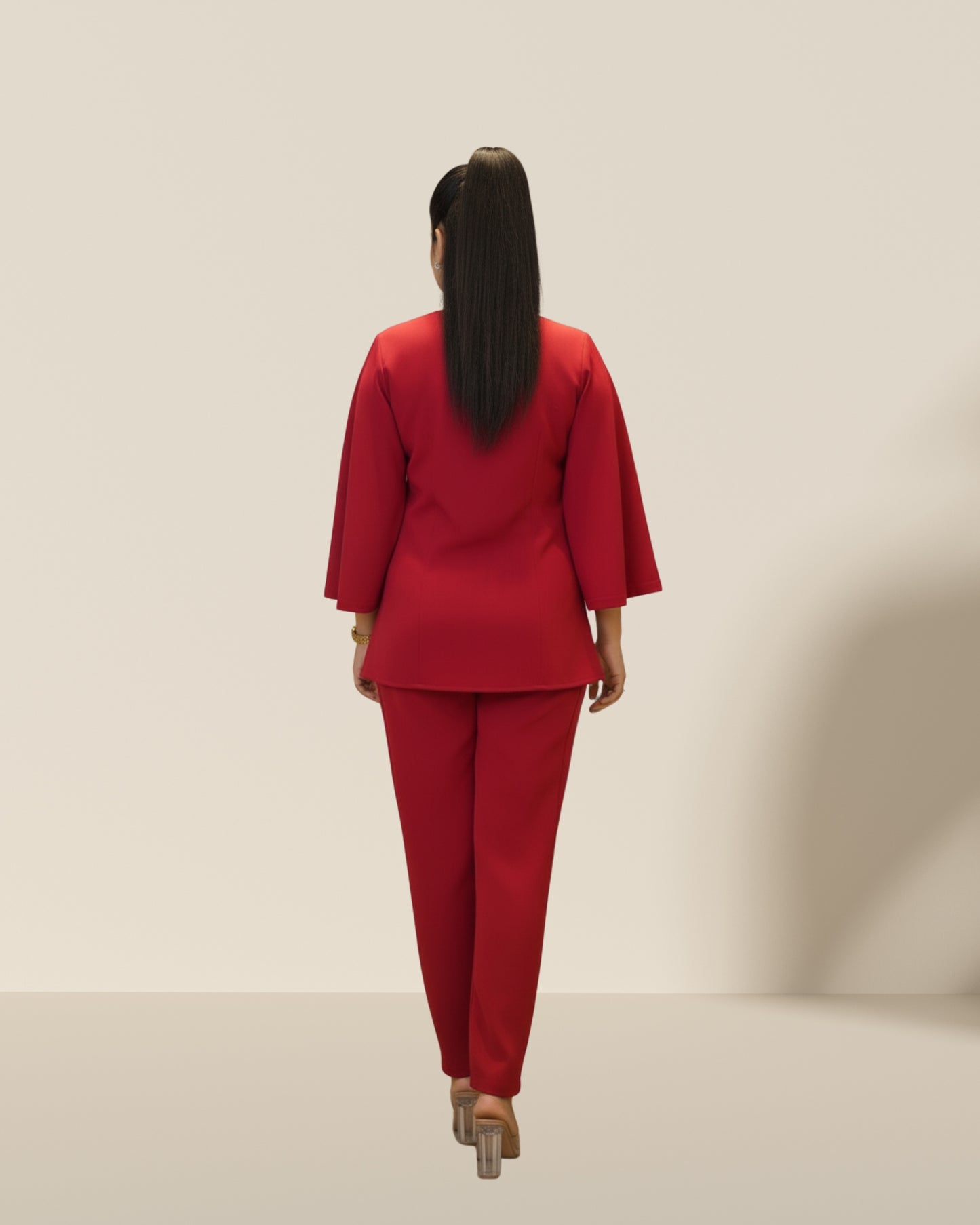 Noa couture red co-ord set