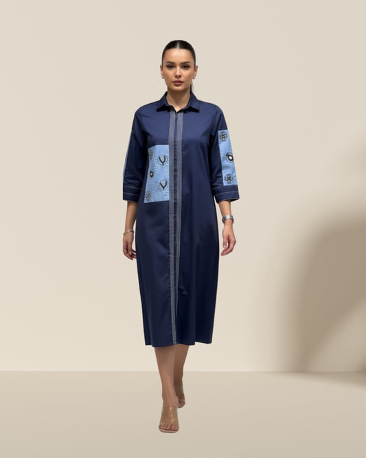 Am:pm blue dress