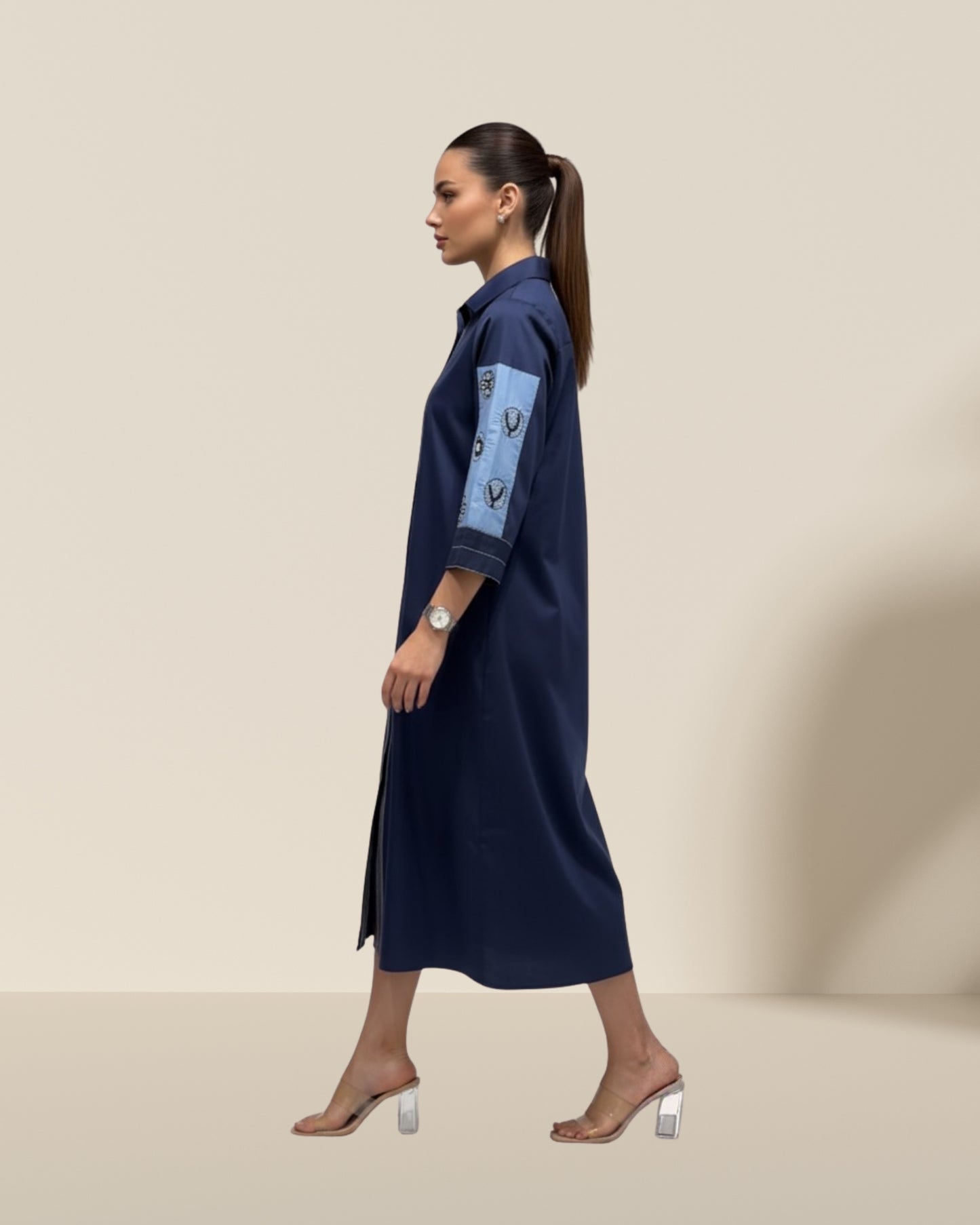 Am:pm blue dress