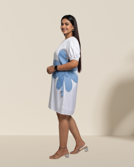 Sundowner white flower dress